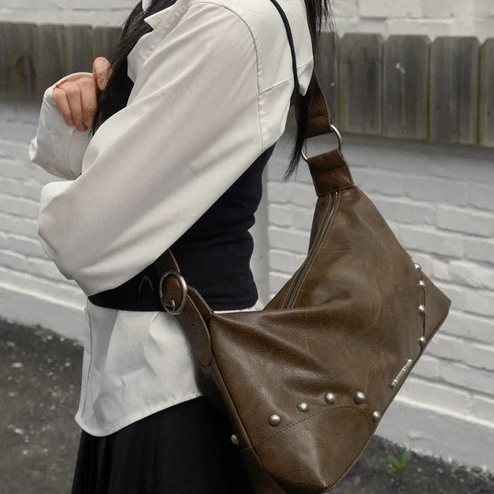 IUGAMAKARAS Studded Hobo Bag IUGAMAKARAS  DKshop