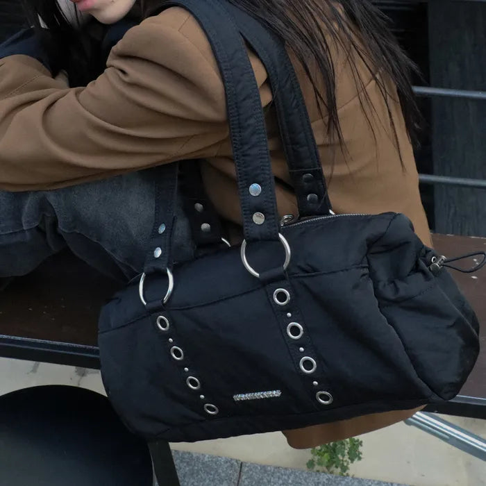 IUGAMAKARAS Nylon Eyelet Duffle Bag IUGAMAKARAS  DKshop