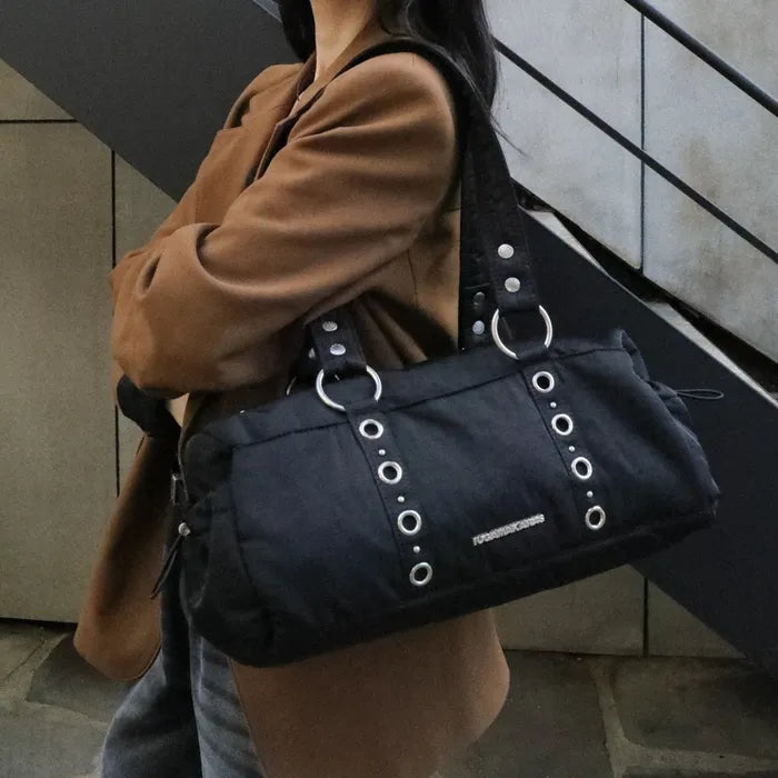 IUGAMAKARAS Nylon Eyelet Duffle Bag IUGAMAKARAS  DKshop