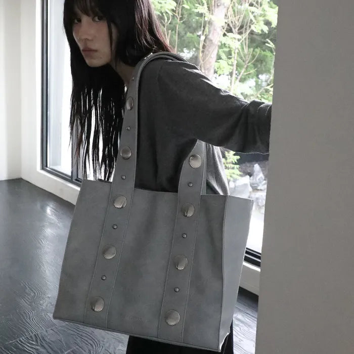 IUGAMAKARAS Big Studded Shopper Bag IUGAMAKARAS  DKshop