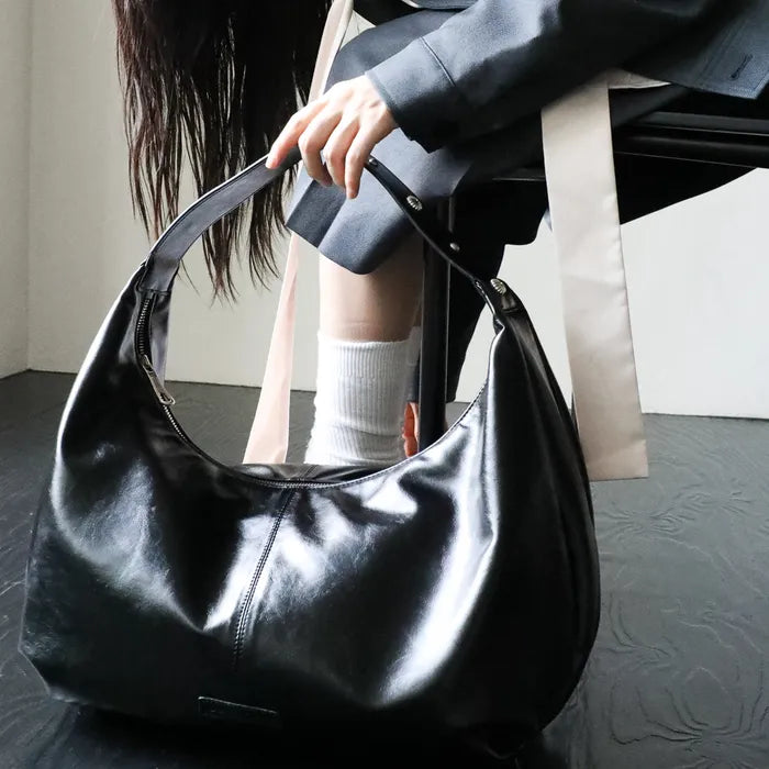 IUGAMAKARAS Studded Strap Hobo Bag IUGAMAKARAS  DKshop