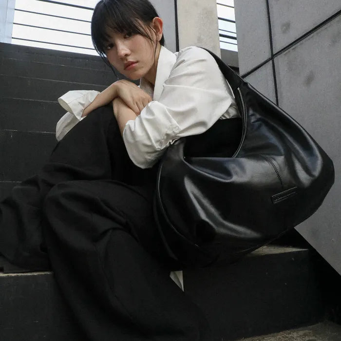 IUGAMAKARAS Studded Strap Hobo Bag IUGAMAKARAS  DKshop