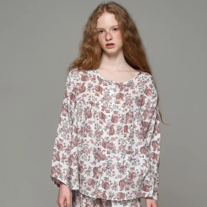 muse mood vintage plum rose pajama muse mood  DKshop