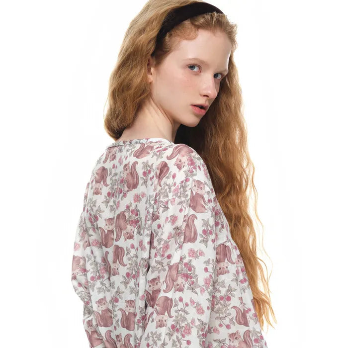 muse mood vintage plum rose pajama muse mood  DKshop