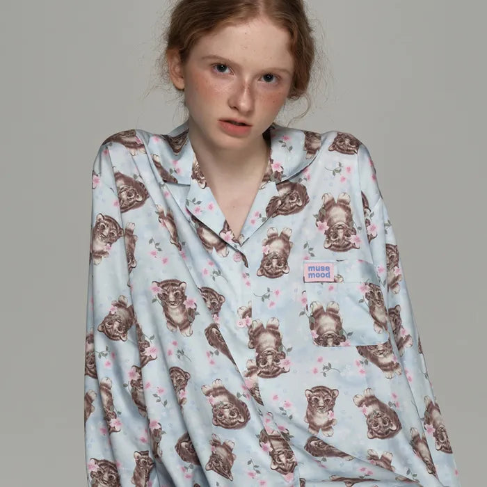 muse mood baby tiger pajama muse mood  DKshop