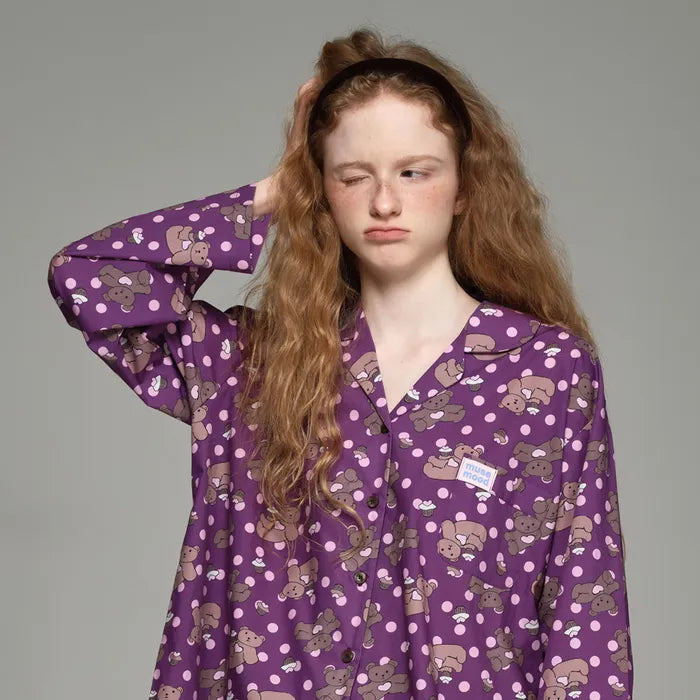 muse mood muffin bear pajama muse mood  DKshop