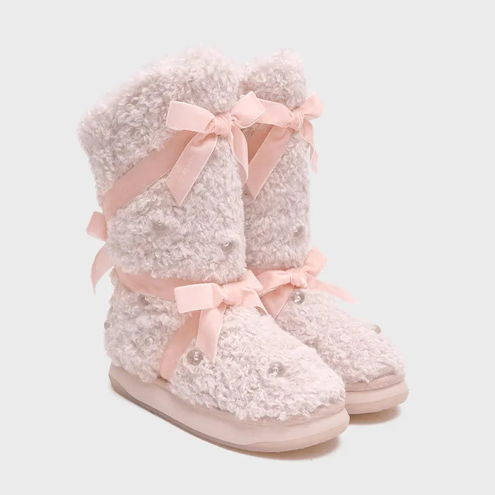 [Rockfish Weatherwear X SUSAN FANG] FURRY MIDDLE BOOTS