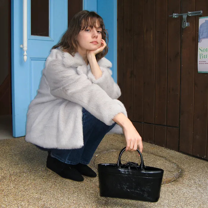 SOMEWHERE BUTTER. Half Dear Tote Bag