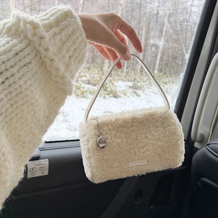 SOMEWHERE BUTTER. Fur Loli Tote Bag