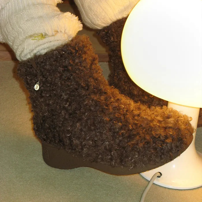 FOGGY MOODY Poodle 0037. Fur Boots FOGGY MOODY  DKshop