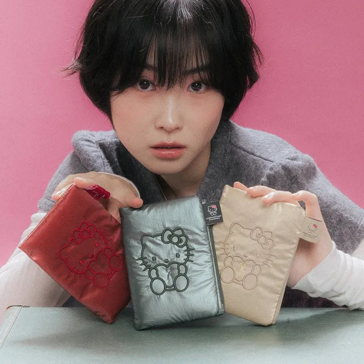 [JOSEPH AND STACEY X  SANRIO] Sleek Travel Wallet Hello Kitty JOSEPH AND STACEY  DKshop