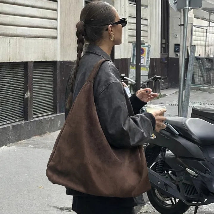 TUO RITA SUEDE Bag STAND OIL  DKshop