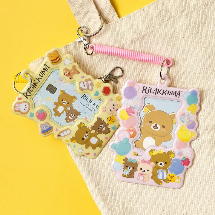 Rilakkuma Photocard Holder Keychain Rilakkuma  DKshop