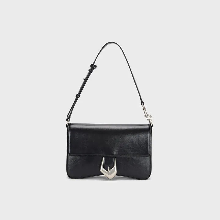 Matin Kim BOLD BUCKLE LEATHER SHOULDER BAG Matin Kim  DKshop