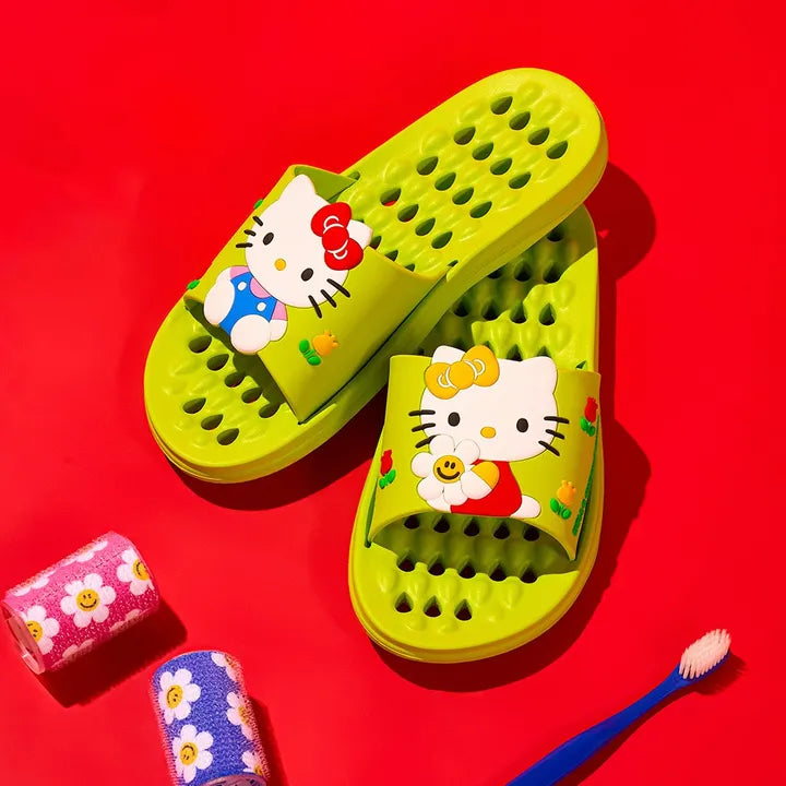 [wigglewiggle X HELLO KITTY EDITION] Bathroom Slippers wigglewiggle  DKshop