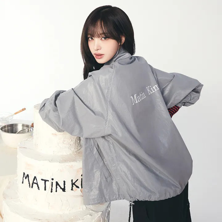 Matin Kim LOGO COATING JUMPER Matin Kim  DKshop