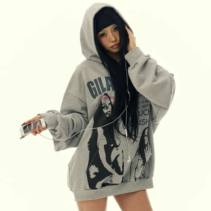 [Gila Archive] TWICE GIRL Oversized Hoodie (izna Mai wear) Gila Archive  DKshop