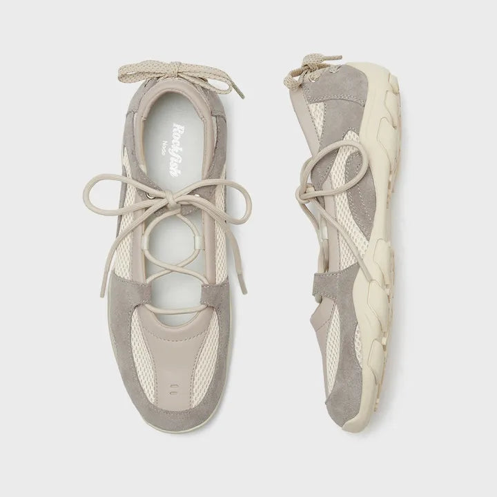 [Rockfish Weatherwear] NICOLE WEAVING LACEUP SNEAKERS Rockfish Weatherwear  DKshop