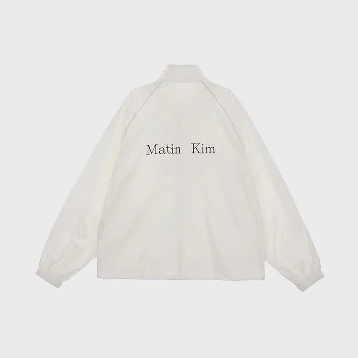 Matin Kim LOGO COATING JUMPER Matin Kim  DKshop