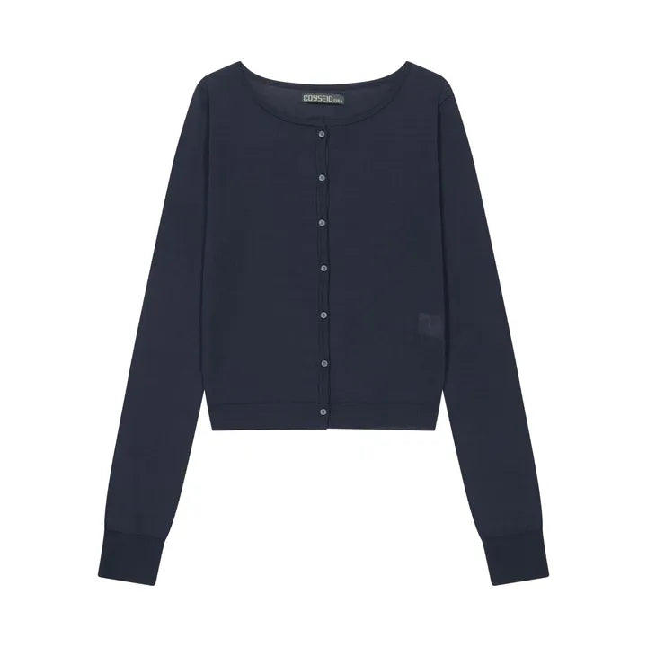 COYSEIO 038 COLORED BUTTON CARDIGAN COYSEIO 038  DKshop
