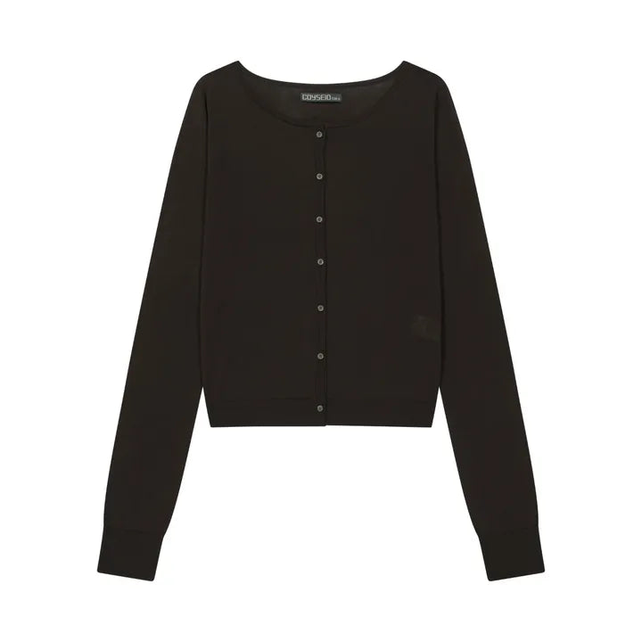 COYSEIO 038 COLORED BUTTON CARDIGAN COYSEIO 038  DKshop