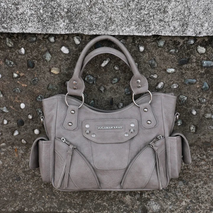 IUGAMAKARAS Studded Leather Mini Shoulder Bag IUGAMAKARAS  DKshop