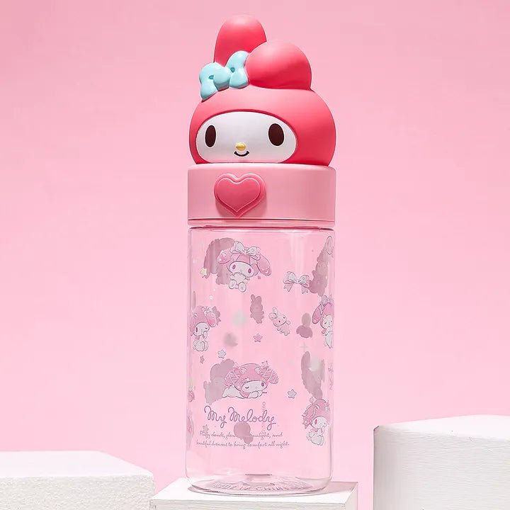 LILFANT Sanrio Face Pop Clear Water Bottle 500ml LILFANT  DKshop