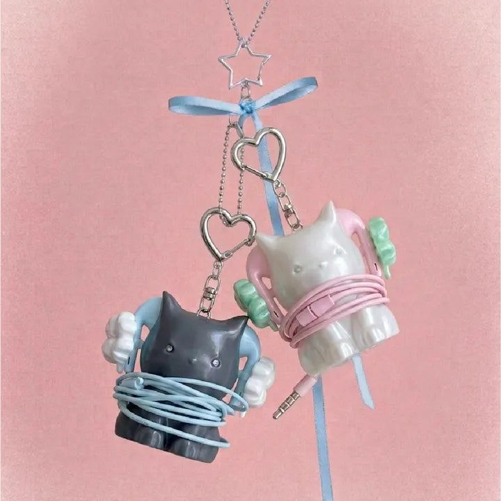 46MONTH CAT CABLE KEYRING 46MONTH  DKshop