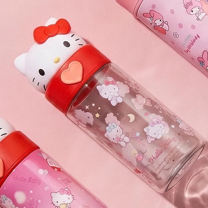 LILFANT Sanrio Face Pop Clear Water Bottle 500ml LILFANT  DKshop