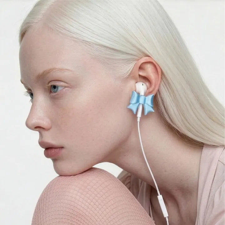 46MONTH Ribbon Ear Phone Deco Cap 46MONTH  DKshop