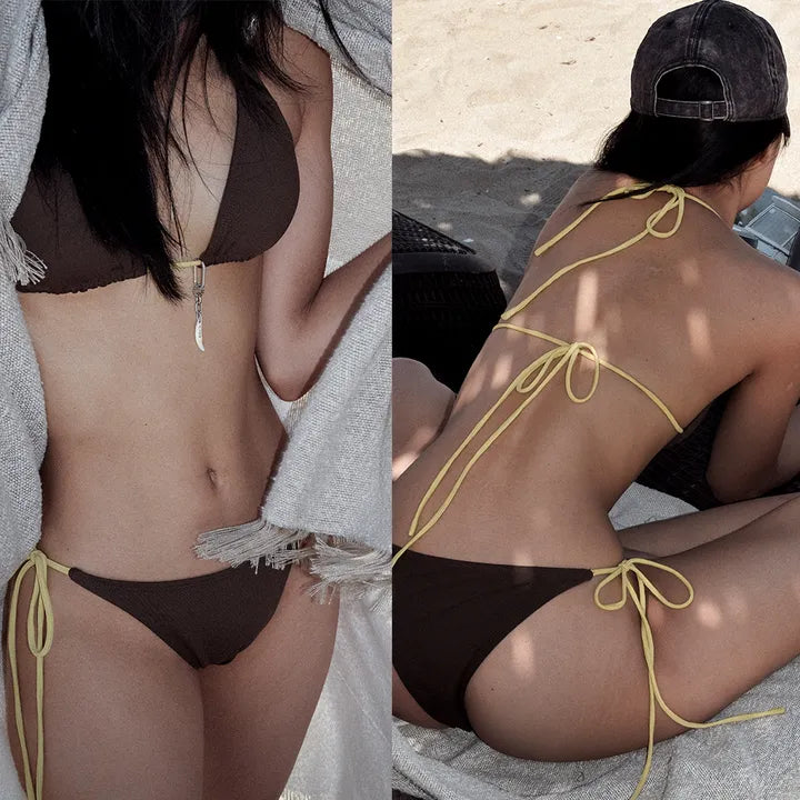 EVOKY Contrast triangle bikini (Peggy Gou Wear) EVOKY  DKshop