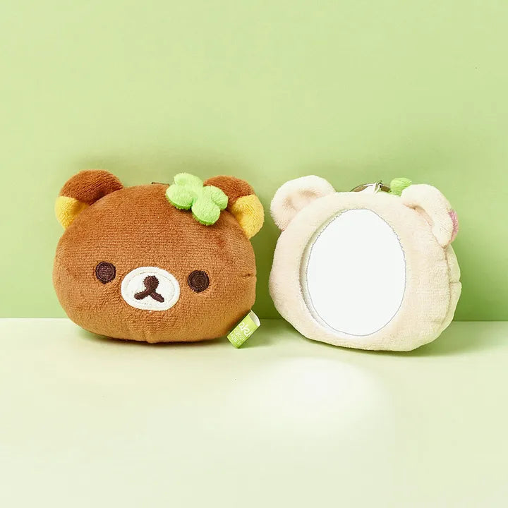 Rilakkuma Lucky Mirror Keychain 2 types Rilakkuma  DKshop
