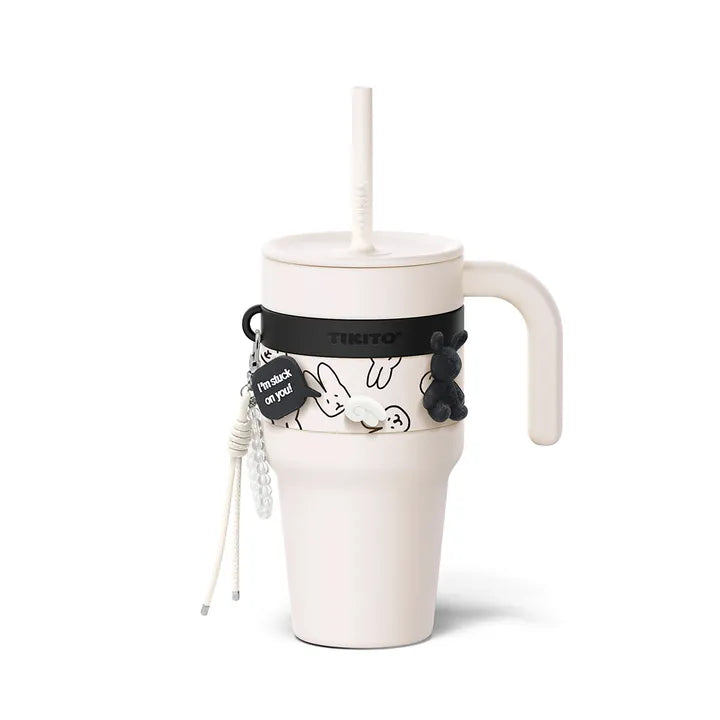 TIKITO Switch Tumbler Bunny & Cream 650ml TIKITO  DKshop