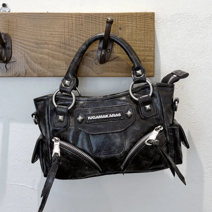 IUGAMAKARAS Studded Leather MicroBag IUGAMAKARAS  DKshop