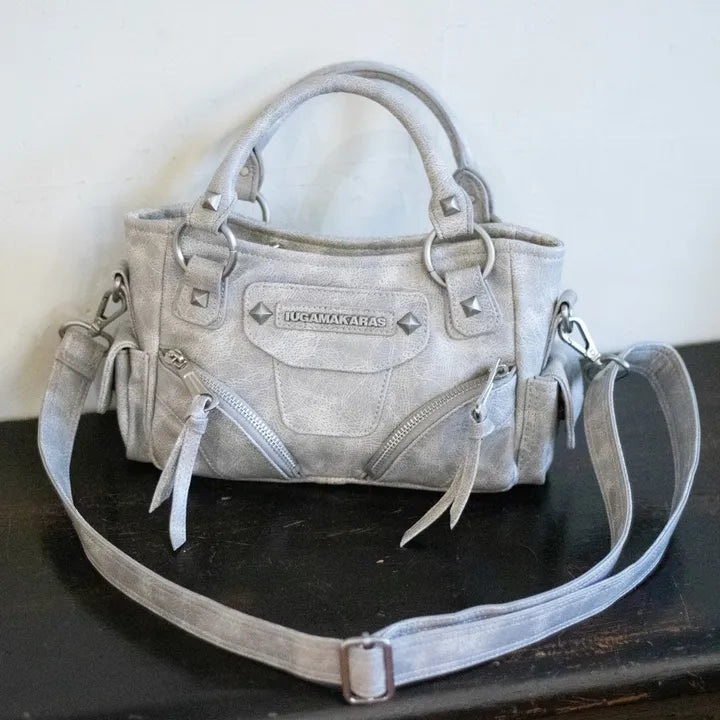 IUGAMAKARAS Studded Leather MicroBag IUGAMAKARAS  DKshop