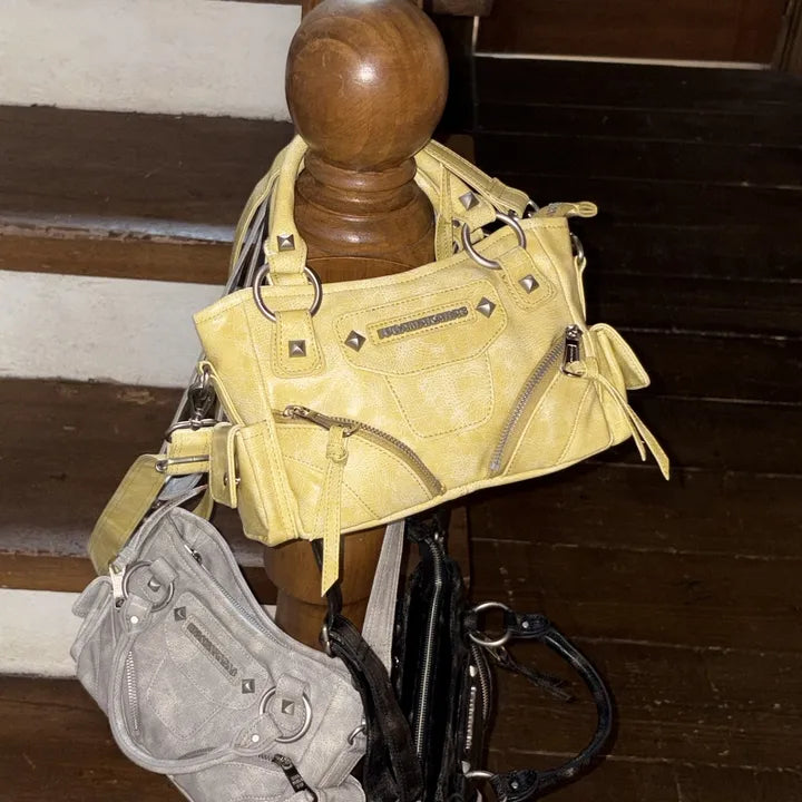 IUGAMAKARAS Studded Leather MicroBag IUGAMAKARAS  DKshop
