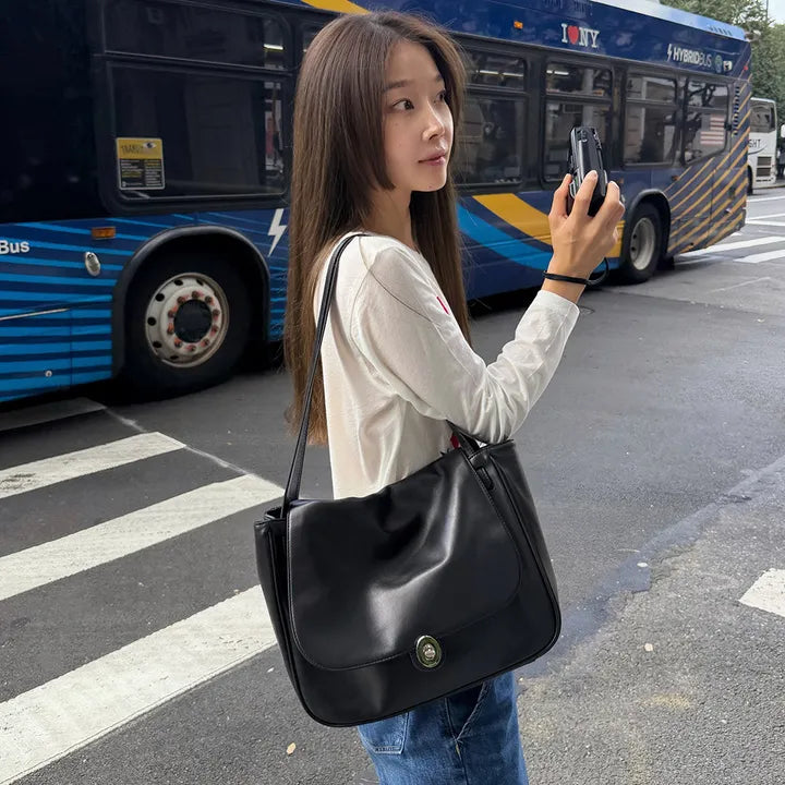 LOEUVRE Epure Shoulder Medium Bag LOEUVRE  DKshop