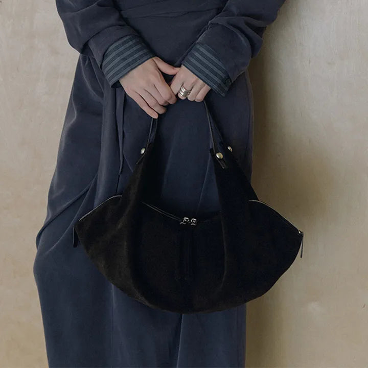 LOEUVRE Bise Hobo Medium Bag (suede ver.) LOEUVRE  DKshop
