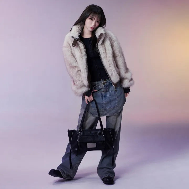 [Matin Kim] FLAP POCKET SHOULDER Matin Kim  DKshop