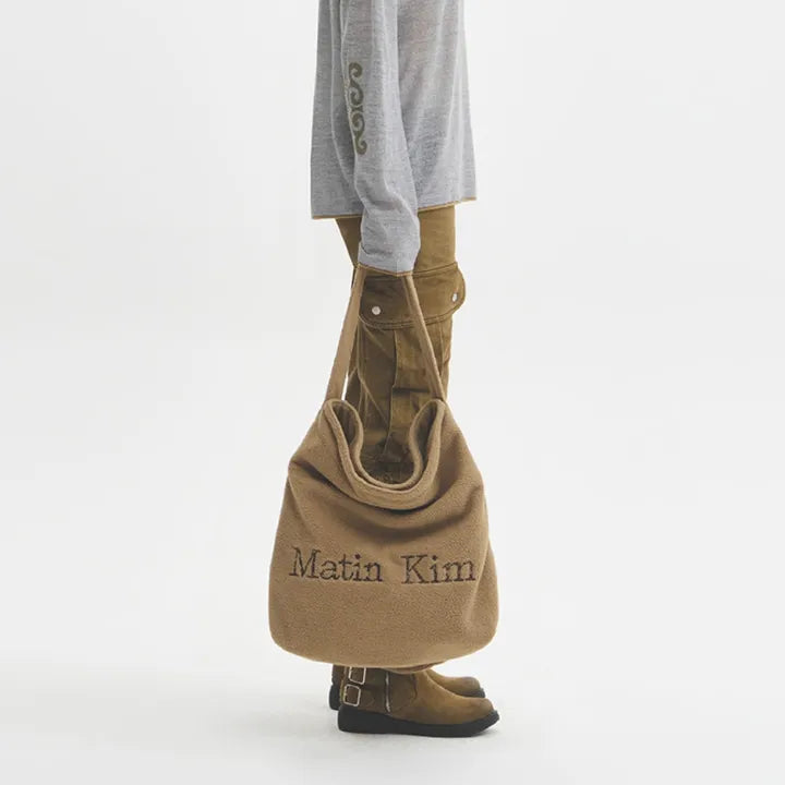 [Matin Kim] MATIN FLEECE ECO BAG Matin Kim  DKshop