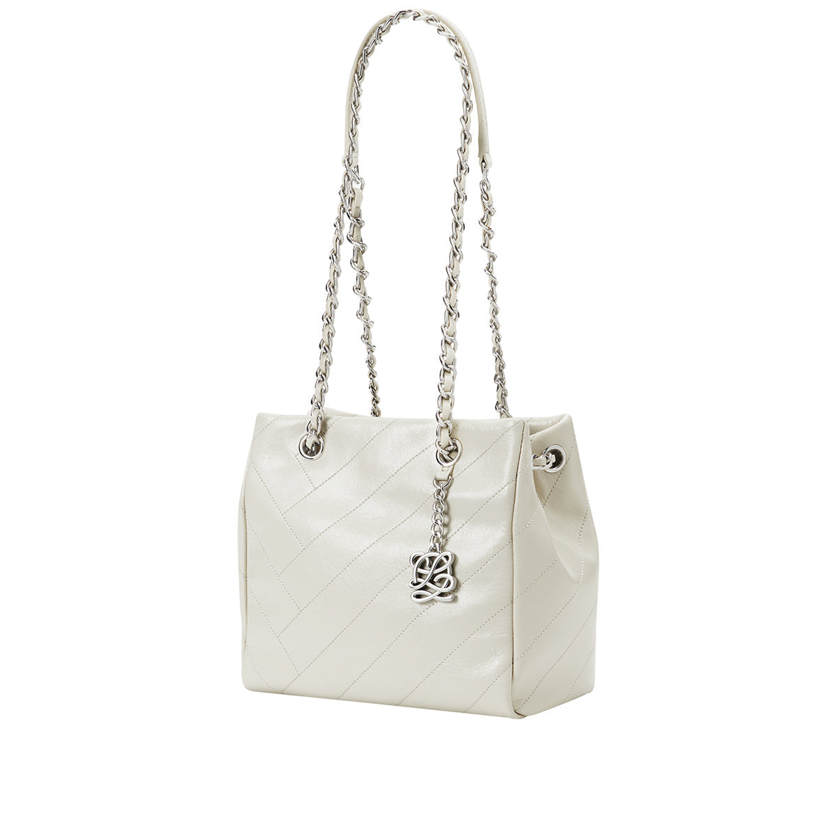 LOUIS QUATORZE Canelé Chain Bucket Bag