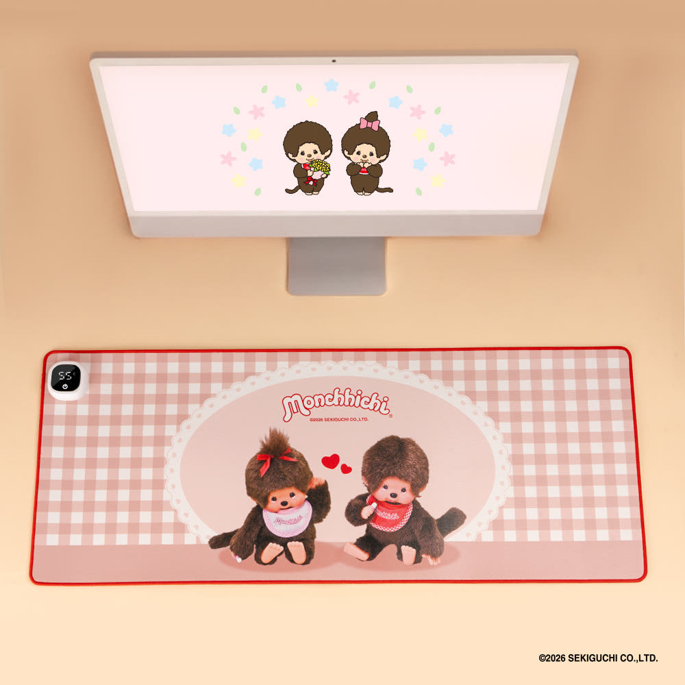 ROYCHE Monchhichi Heated Desk Mat ROYCHE  DKshop