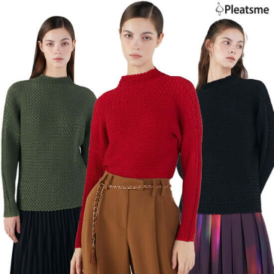 [Grip & Shop] Pleatsme Diamond Pleated Blouse