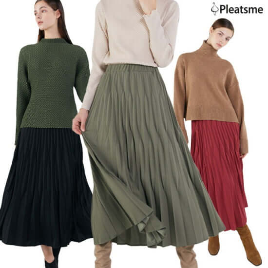 [Grip & Shop] Pleatsme New Pleated Skirt