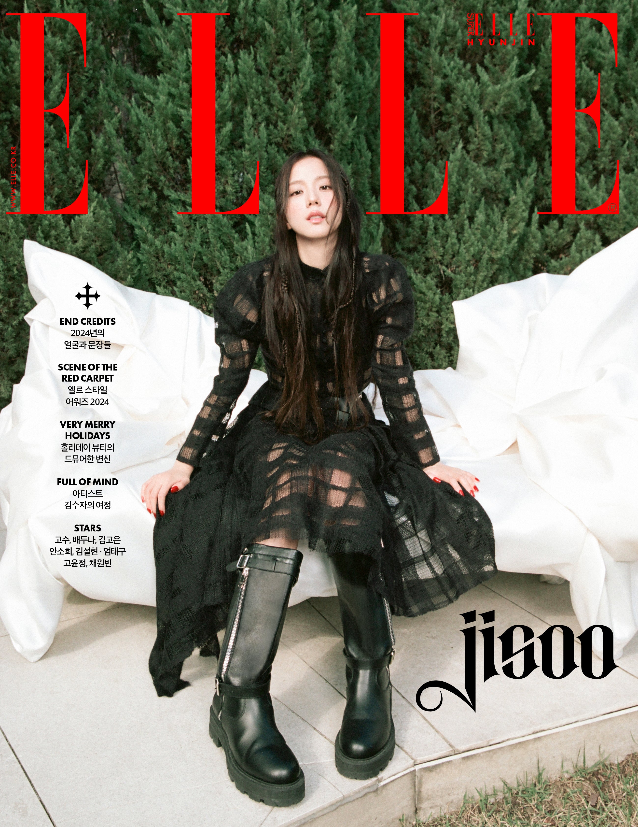 [PRE-ORDER] ELLE KOREA MAGAZINE 2024.12 (COVER : BLACKPINK JISOO)