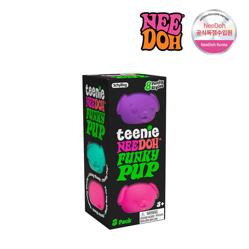 Needoh Funky Puppy Baby 3ea Needoh  DKshop