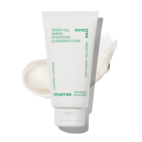 innisfree Green Tea Amino Moisture Cleansing Foam 150g innisfree  DKshop