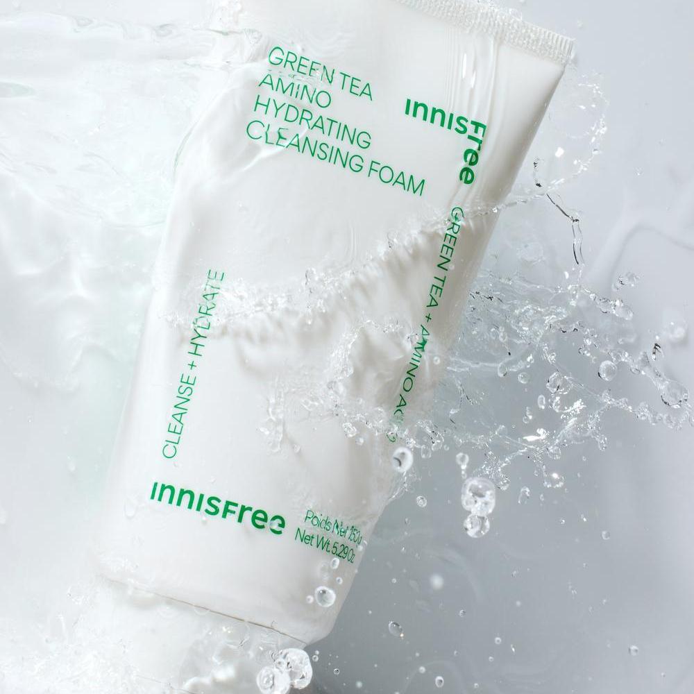 innisfree Green Tea Amino Moisture Cleansing Foam 150g innisfree  DKshop