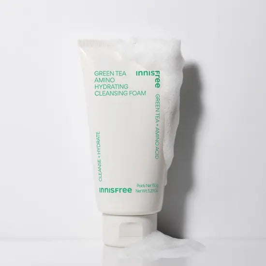 innisfree Green Tea Amino Moisture Cleansing Foam 150g innisfree  DKshop