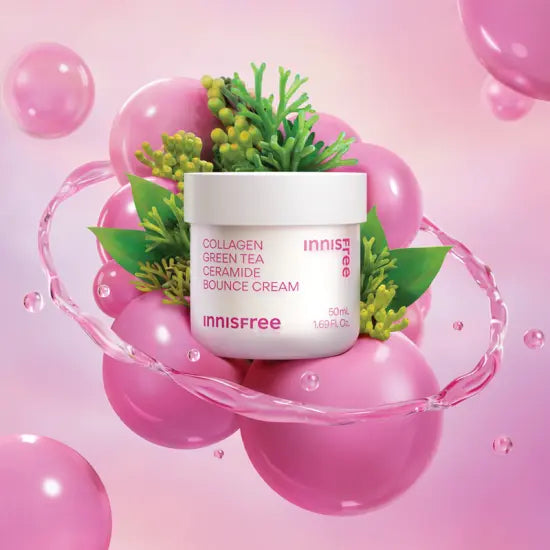 innisfree Collagen Green Tea Ceramide Moisture Barrier Cream 50mL innisfree  DKshop